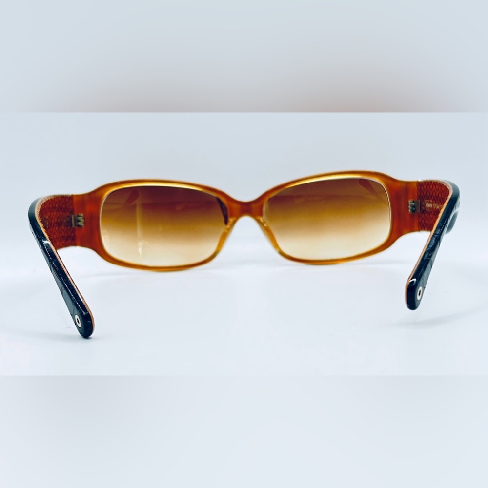 Coach Keri S464 Tortoise Oval Sunglasses Frames Only - Picture 6 of 8